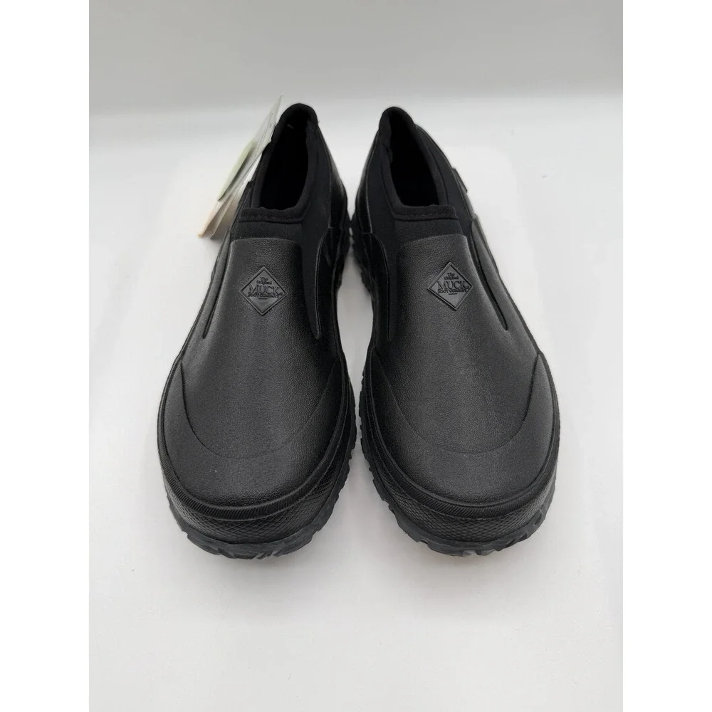 The Original Muck Boot Co. Forager Slip-On Waterproof Shoes,Unisex M-8,W-9,Black